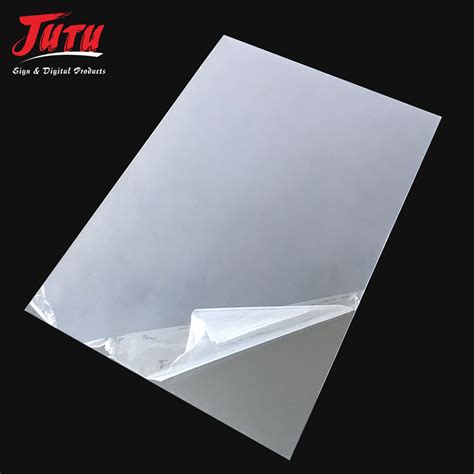 Antifog Non Toxic Plastic Clear Roll Film Sheets Thin Printable