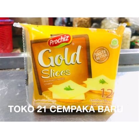 Jual Prochiz Gold Slices Isi Lembar Keju Prochiz Cheese Slice