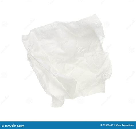 Used Tissue Paper Stock Photo Image Of Household Object 32330606