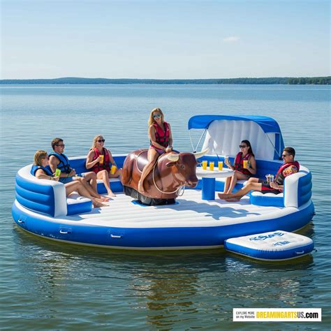 Inflatable Mechanical Bull Lake Floats: Where Rodeo Meets Relaxation