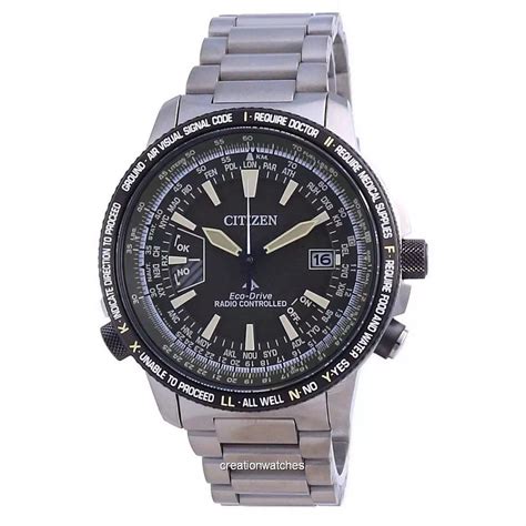 Reloj Para Hombre Citizen Promaster Eco Drive Titanium Cb X M