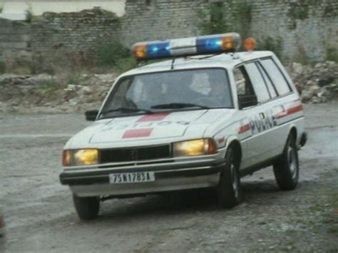 IMCDb Org 1986 Peugeot 305 Break Police 581E In Minder 1979 1994