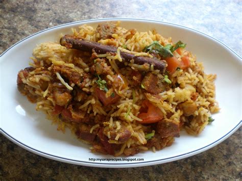 Sarap Recipes Spicy Beef Biryani