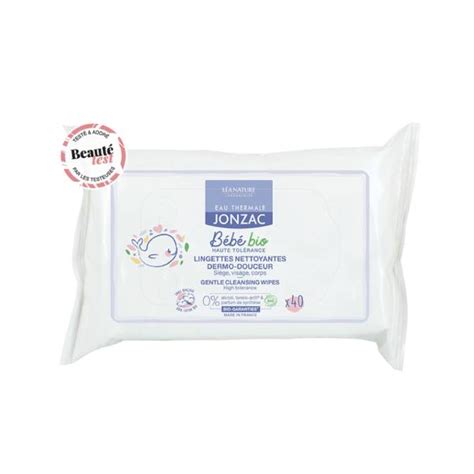 Jonzac B B Bio Lingettes Nettoyantes Dermo Douceur Parapharmacie