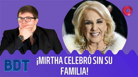 Mirtha Legrand celebró sus 55 años en la tele pero sin su familia