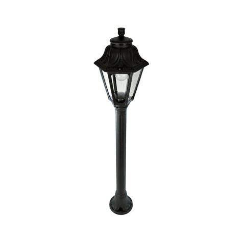 Farol C Columna Colonial Negro Ip E Mizar Anna Fl Fivisa