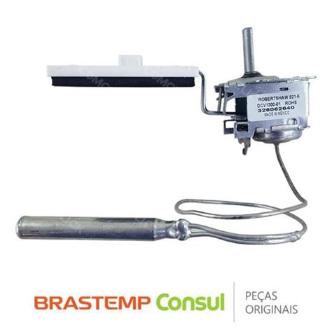 Damper Termostático BRM37 326062640 para Refrigerador Brastemp Diversos