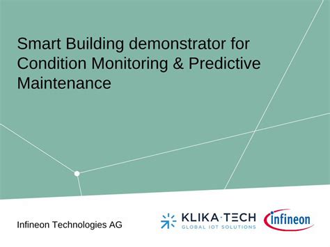 Pdf Smart Building Demonstrator For Condition Monitoring · Penetration Of Predictive