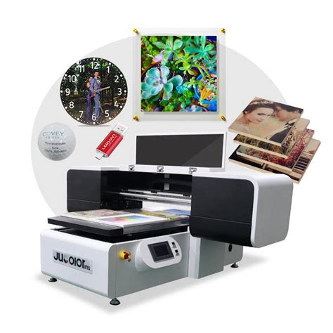 Jucolor Most Popular Desktop Plastic Usb Pvc Colorful Uv Printer Uv