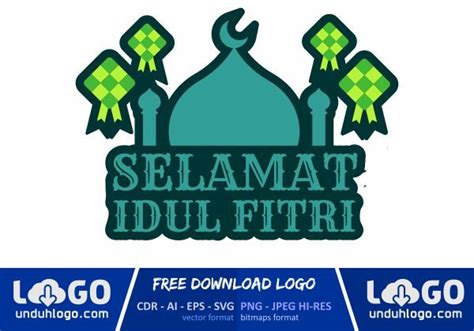 Logo Selamat Idul Fitri Vector Vector Logo Design Vector Logo Vector