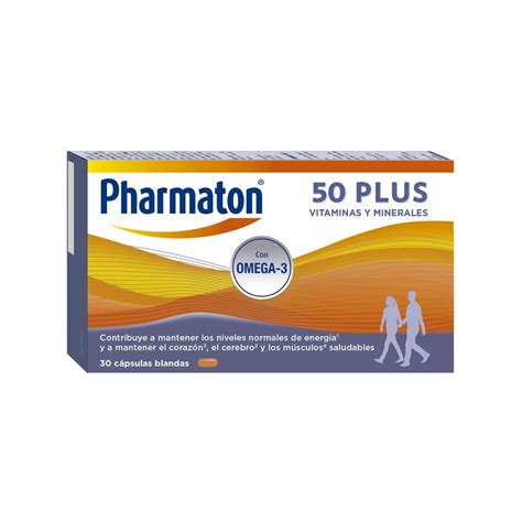 Pharmaton 50 Plus 30 cápsulas