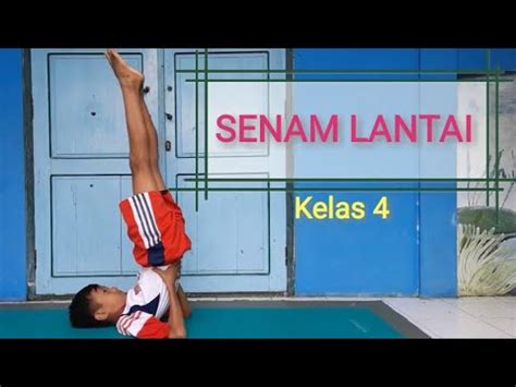 Pola Gerak Dominan Dalam Aktivitas Senam Lantai PJOK Kelas 4 Materi