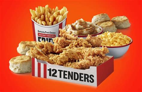 Save With The Kfc 12 Piece Tenders Meal Available In App Or Online At