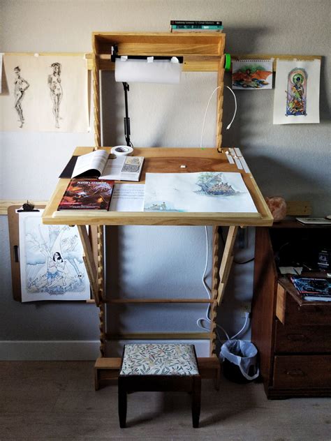 Wall Mounted Drawing Table Np