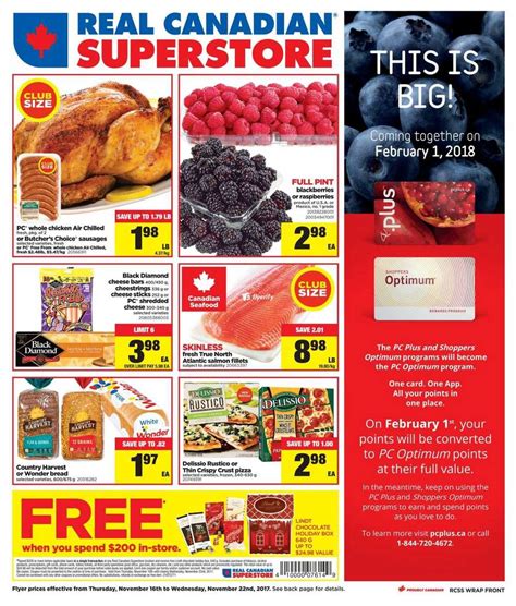 Real Canadian Superstore (ON) Flyer November 16 to 22 Canada