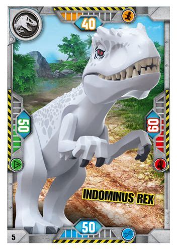 LEGO Jurassic World TCG Nr 5 Indominus Rex Kultowy Pl