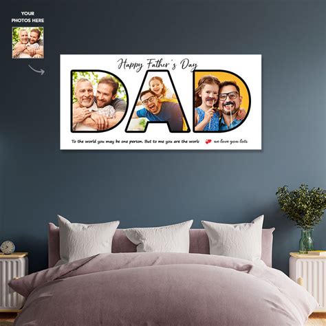 Happy Fathers Day Dad Wall Sticker Custom Wall Stickers