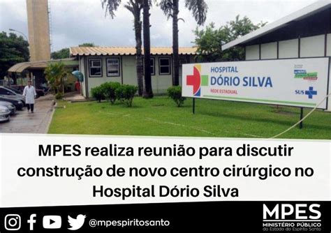 MPES realiza reunião para discutir construção de novo centro cirúrgico