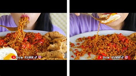 Asmr Bungkus Mie Gaga Goreng Jalapeno Sambal Geprek Asmr Indonesia