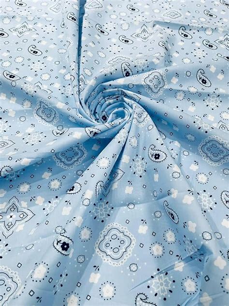 Amazon New Creations Fabric Foam Inc 60 Wide Bandana Print