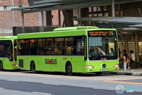 Bus 75 SMRT Buses Mercedes Benz OC500LE SMB110B Land Transport Guru