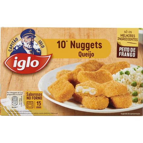 Nuggets De Peito De Frango Queijo Unidades Embalagem G