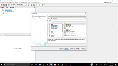 Creating A Simple Java Desktop Application Using Netbeans Gui Builder