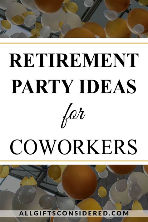 Retirement Party Ideas How To Plan A Great Party Artofit