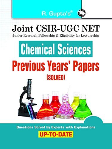 Joint CSIR UGC NET Chemical Sciences Previous Years Papers By RPH