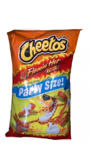 Cheetos Flamin Hot Crunchy Party Size G Americanos MercadoLibre