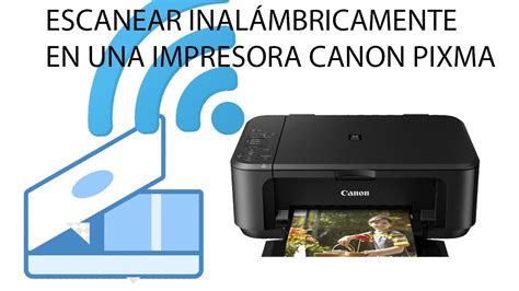 C Mo Escanear En Impresora Wifi Canon Pixma Ts Youtube