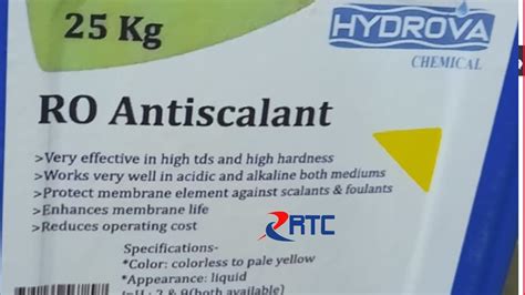 Ro Antiscalant Chemical Youtube