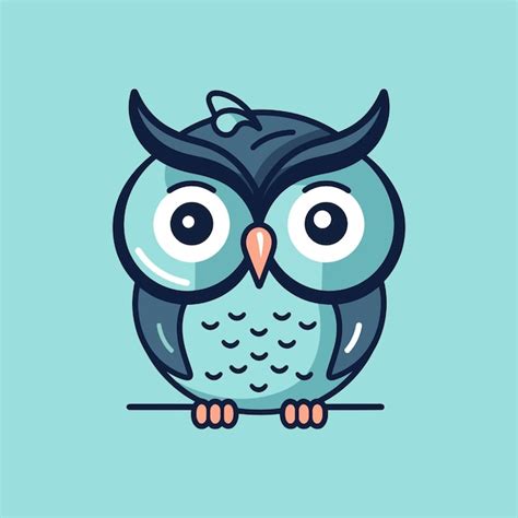 Premium Vector | Owl illustration with majestic eyes illustration ...