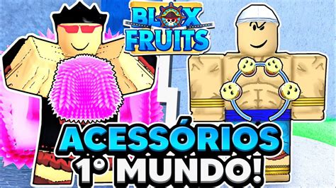 COMO PEGAR TODOS OS ACESSÓRIOS DO SEA 1 NO BLOX FRUITS YouTube