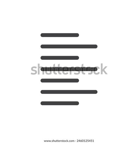 aligning left images stock   objects vectors