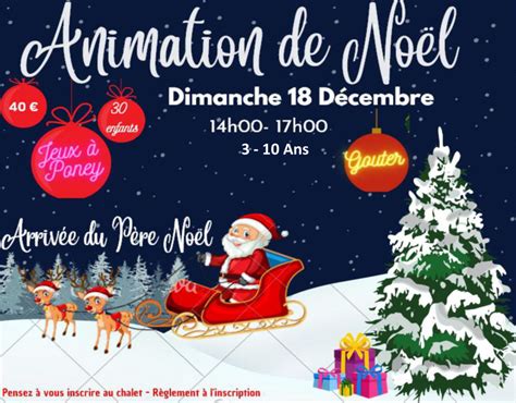 Animations de Noël L Orée de la forêt Centre équestre écurie