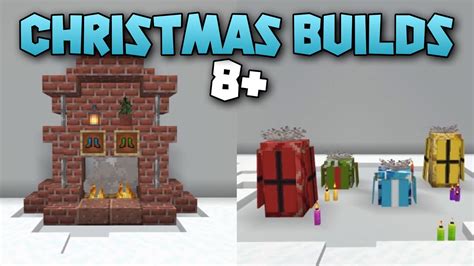 Minecraft Christmas Build Hack And Ideas Youtube