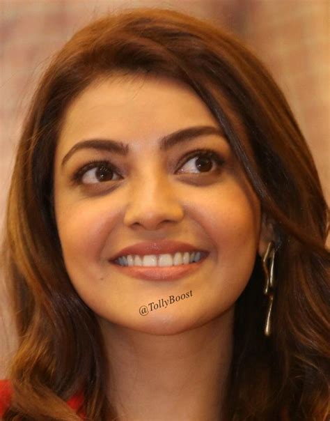 Kajal Aggarwal Hot Looking Without Makeup Face Closeup Kajal Aggarwal