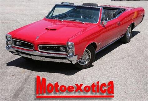 1966 Pontiac GTO Convertible | Motoexotica Classic Cars