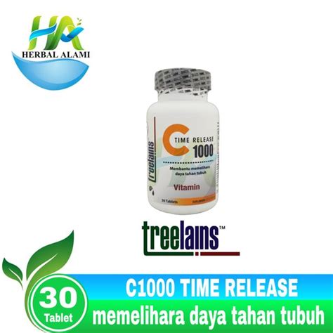 Jual Treelains Vitamin C 1000 Time Release With RoseHips Vitamin C Di