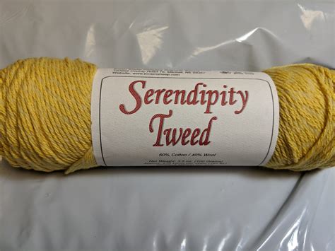 Brown Sheep Serendipity Tweed – Yellow Buttercup