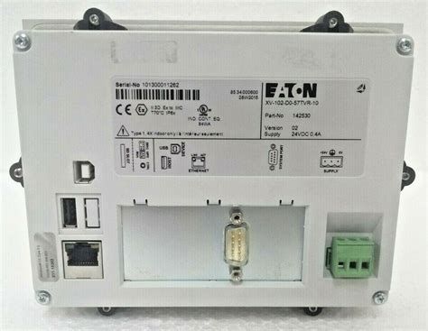 EATON 142530 XV 102 D0 57TVR 10 Touch Panel 24VDC 5 7 TFTcolor