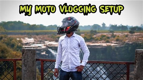 How To Mount Your GoPro On Helmet With Mic Best MotoVlogging Setup