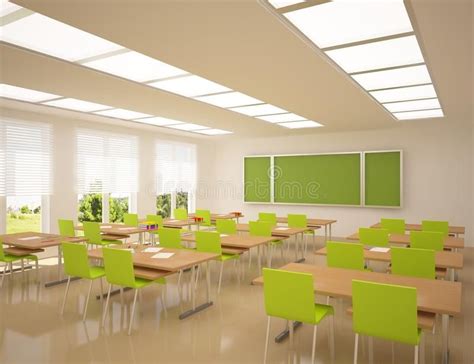 Modern school apartment. With green furniture , #spon, #school, #Modern ...