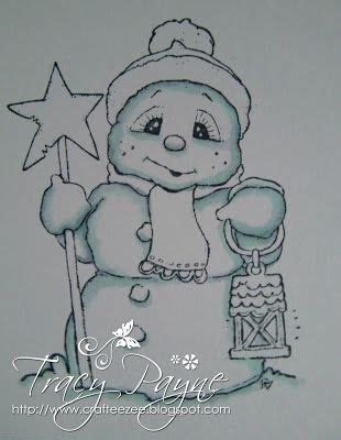 Colouring A Snowman Tutorial Copic Farben Schneemann Ideen Copics