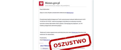 UWAGA CSIRT NASK ostrzega przed e mailami podszywającymi się pod