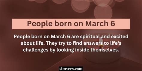 March 6 Zodiac Birthday Personality And More Full Guide