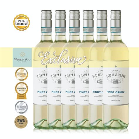 Lunardi Pinot Grigio Delle Venezie Doc Btls Ctn Promo Ntuc Fairprice