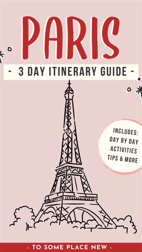 Paris itinerary 3 days – Artofit