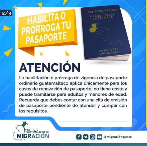 Migraci N Guatemala On Twitter Pasaportes Para Habilitar La